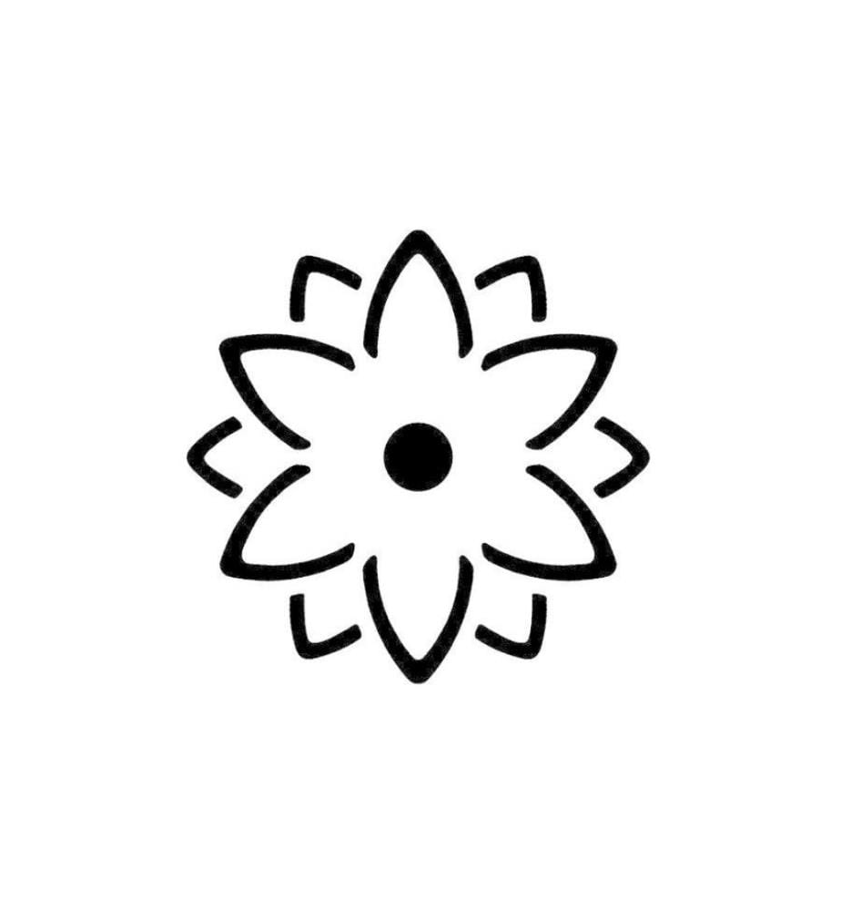 WEDO - Perforatrice à motif 3D Fleur, 3.5 cm