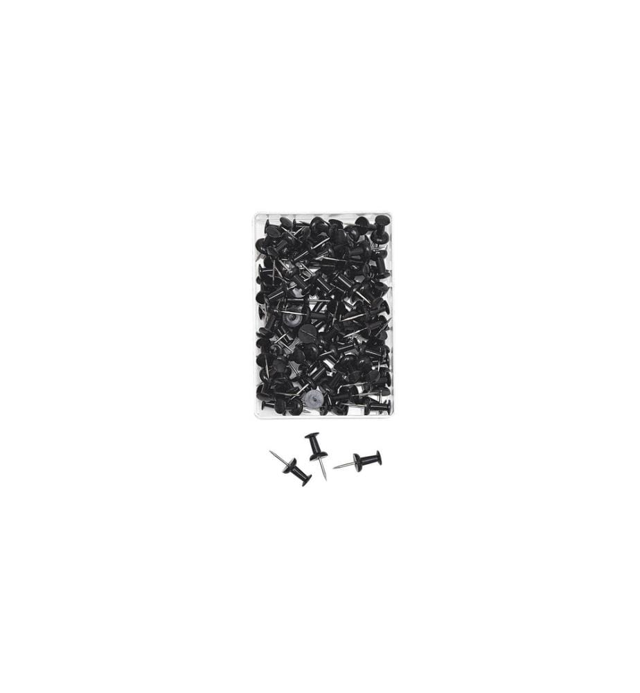 WEDO - Reissnägel 9 mm Schwarz, 100 Stück