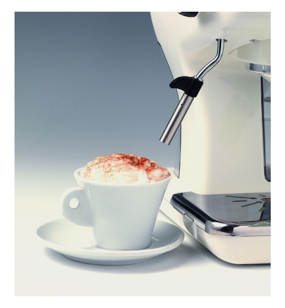 Kaffeemaschine - Vintage - grün Maxi-Cappuccino, Messlöffel und Kaffeepresse