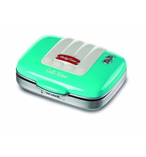 Waffeleisen - Party Time - Blau 2 Antihaft-Platten
