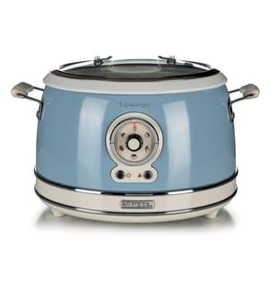 Reiskocher - Vintage - Blau 1,8L (10 Tassen), 650 W