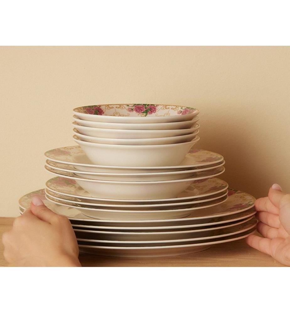 Dinner Set 53 Pieces - Multicolor