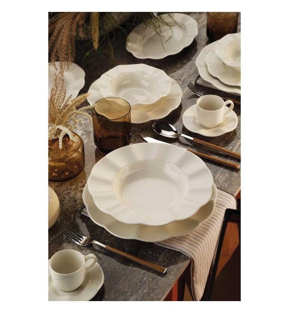 Service de Table (26 pièces) - Blanc