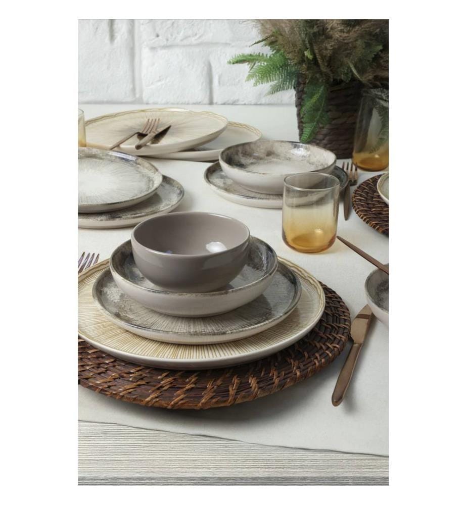 Tafelservice (24 Teile) - Multicolor