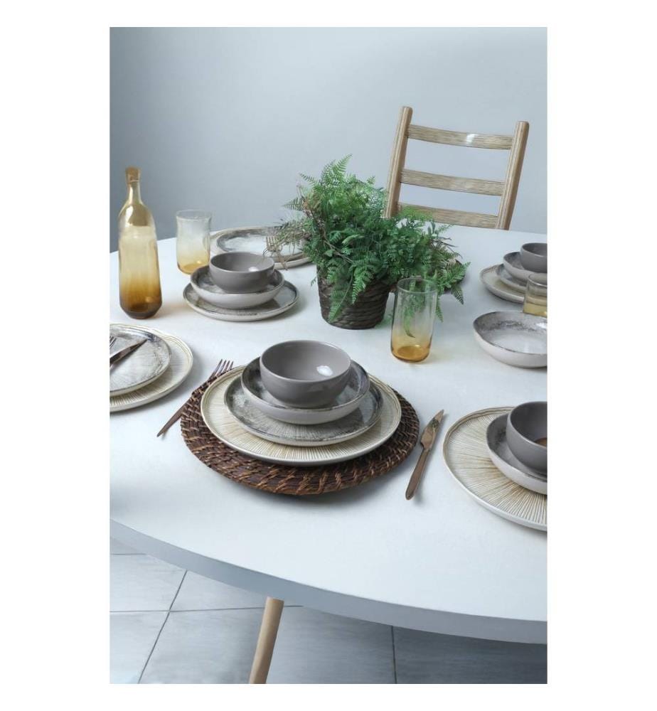 Tafelservice (24 Teile) - Multicolor