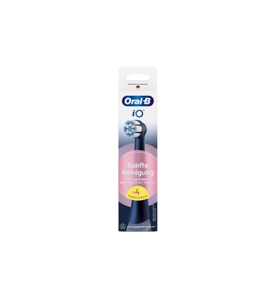 Oral-B Zahnbürstenkopf iO Sanfte Reinigung 4 Stück
