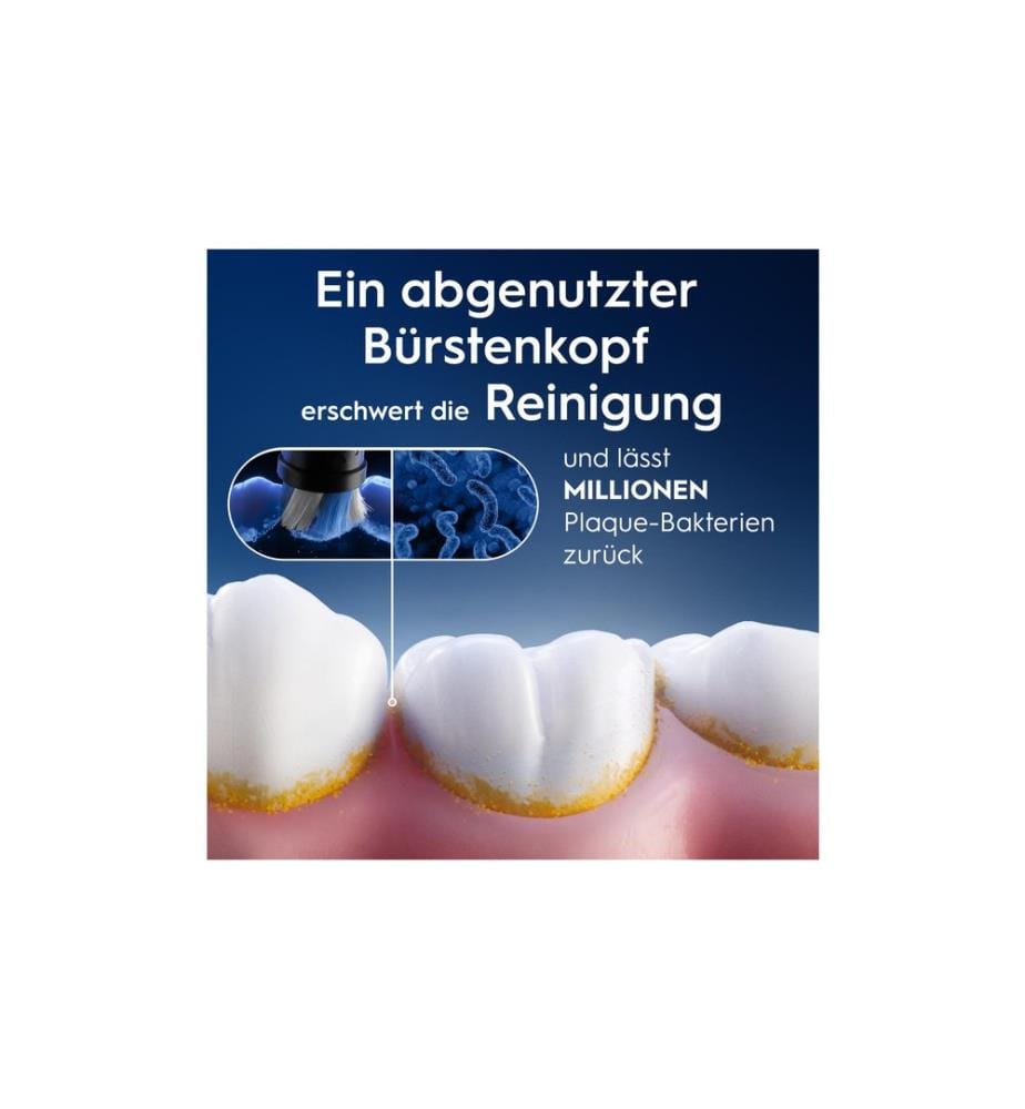 Oral-B Zahnbürstenkopf iO Sanfte Reinigung 4 Stück