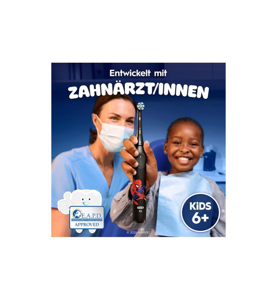 Oral-B Testine spazzolino Kids iO Spiderman 4 pezzi