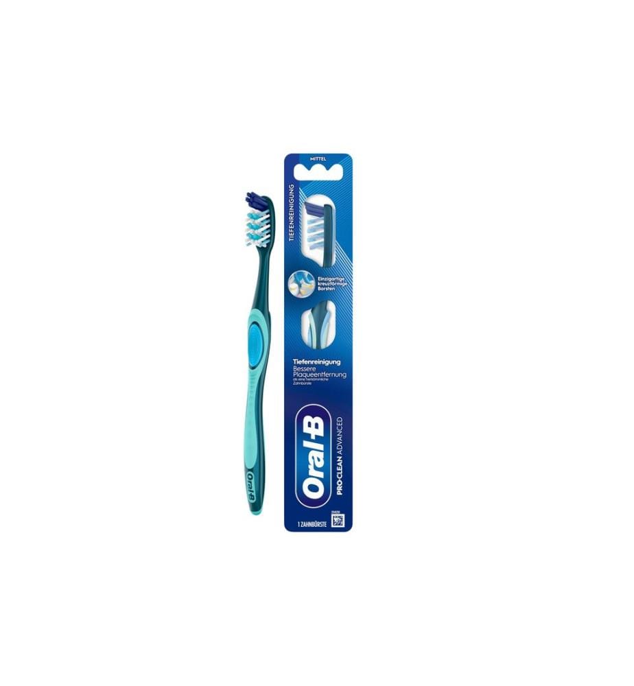 Oral-B Brosse à dents manuelle Pro-Clean Advanced 35 poils Medium