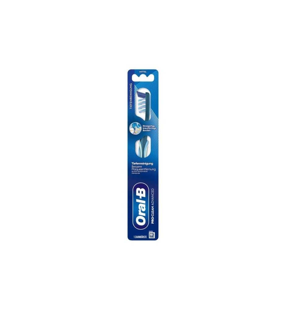 Oral-B Brosse à dents manuelle Pro-Clean Advanced 35 poils Medium