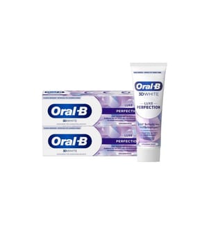 Oral-B Zahnpasta 3D White Luxe Perfection 2 x 75 ml