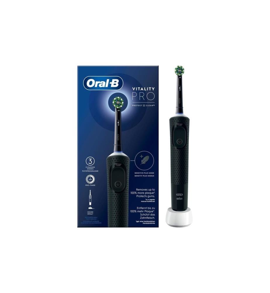 Oral-B Brosses à dents électrique Vitality Pro D103 Noir 3 modes