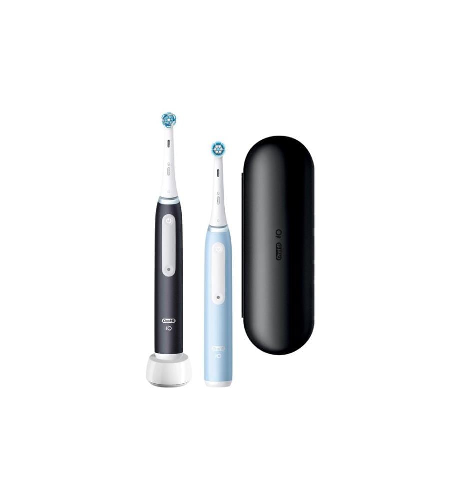 Oral-B Rotationszahnbürste iO Series 3n Duo Matt Black/Ice Blue