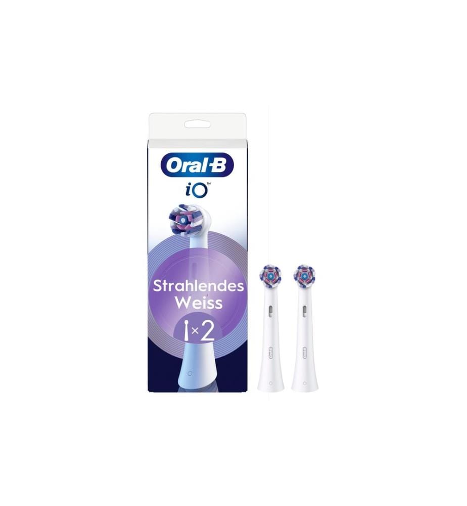 Oral-B Tête de brosse à dents iO Radiant White 2 pièces