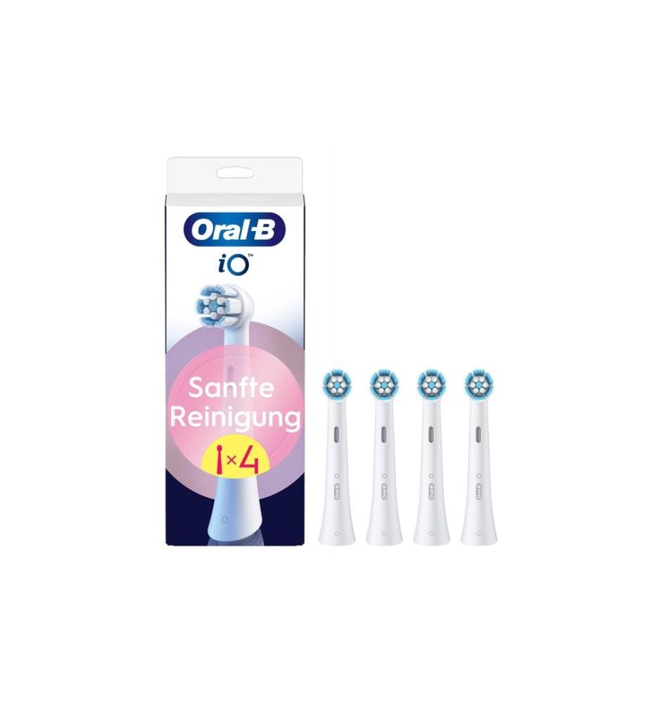 Oral-B Zahnbürstenkopf iO Sanfte Reinigung 4 Stück