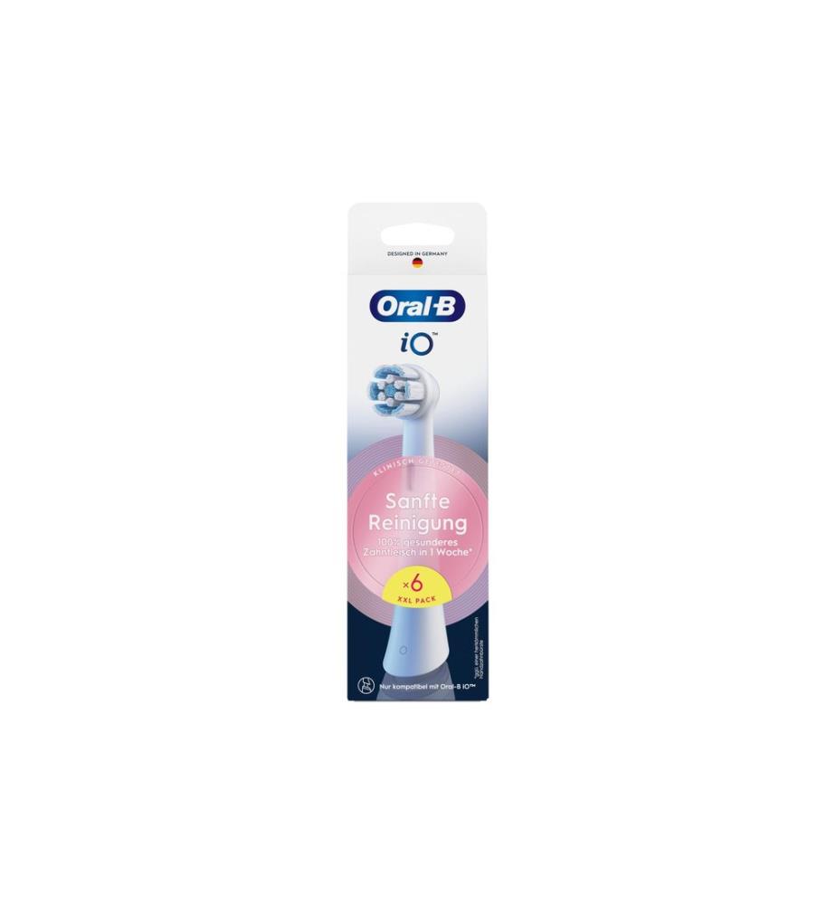 Oral-B Zahnbürstenkopf iO Sanfte Reinigung 6 Stück