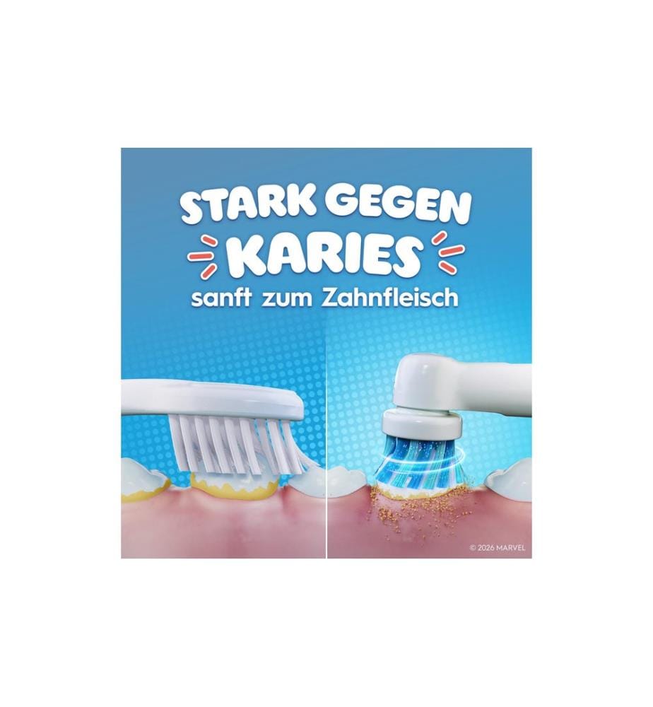 Têtes de brosse à dents Oral-B Kids Spiderman 4 pièces