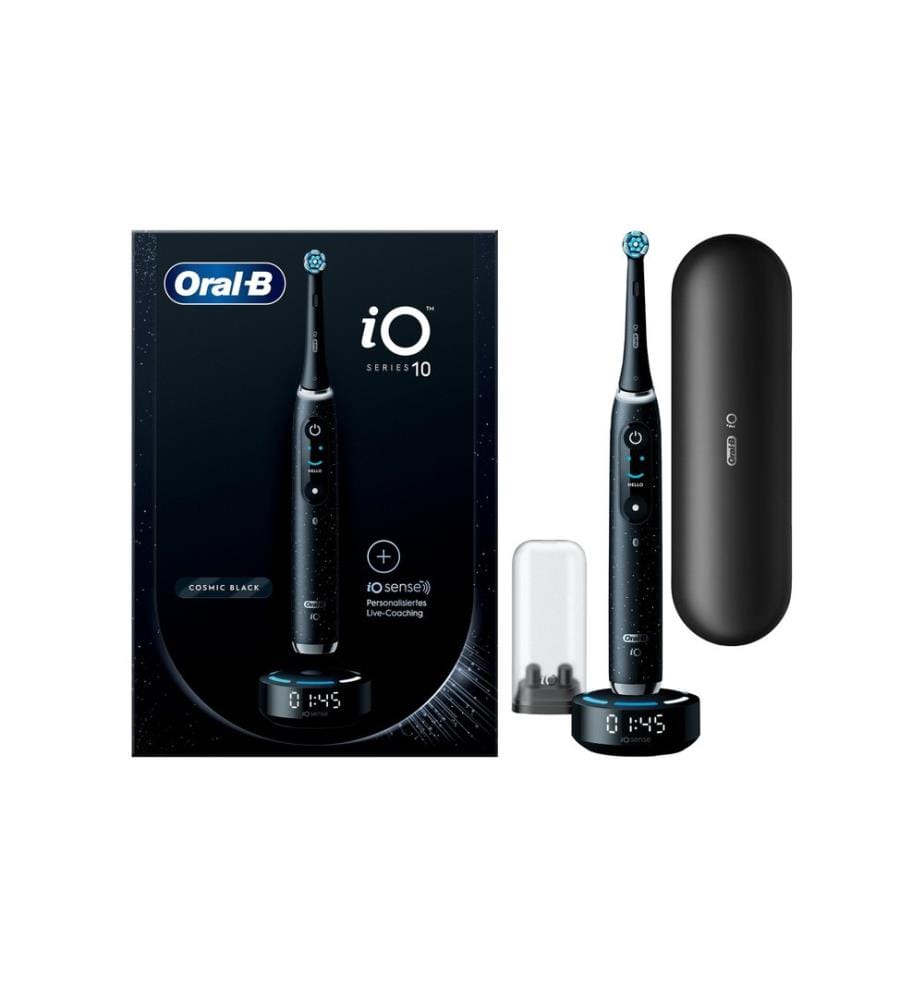 Oral-B Mikrovibrationszahnbürste iO Series 10 Schwarz