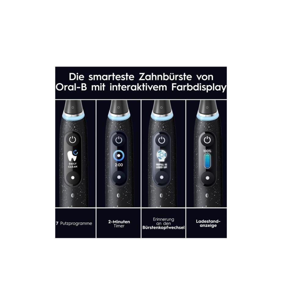 Oral-B Mikrovibrationszahnbürste iO Series 10 Schwarz
