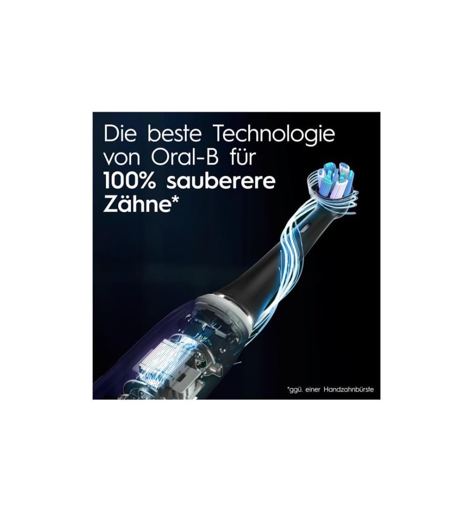 Oral-B Mikrovibrationszahnbürste iO Series 10 Schwarz