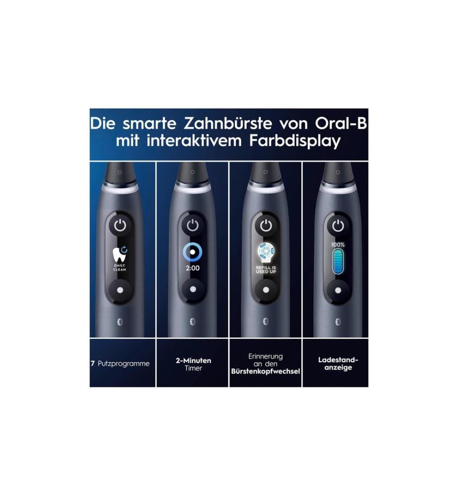 Oral-B Mikrovibrationszahnbürste iO Series 9N Schwarz