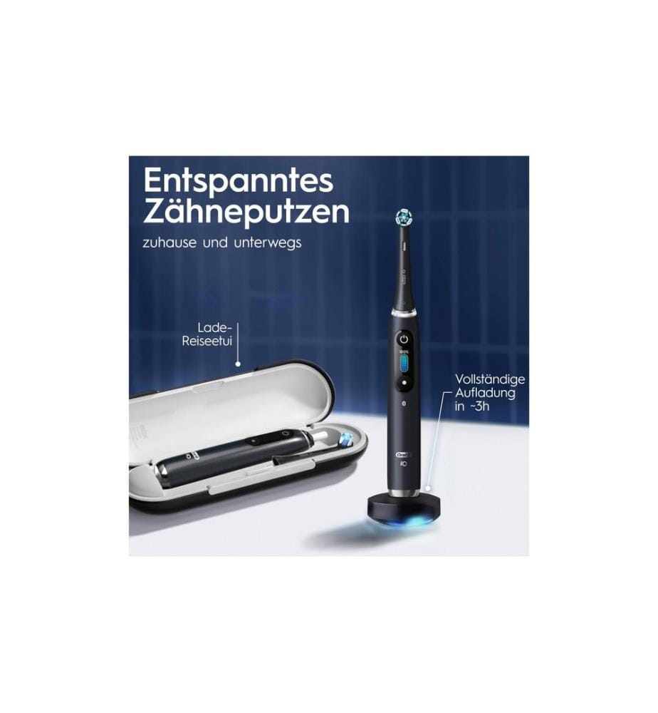 Oral-B Mikrovibrationszahnbürste iO Series 9N Schwarz