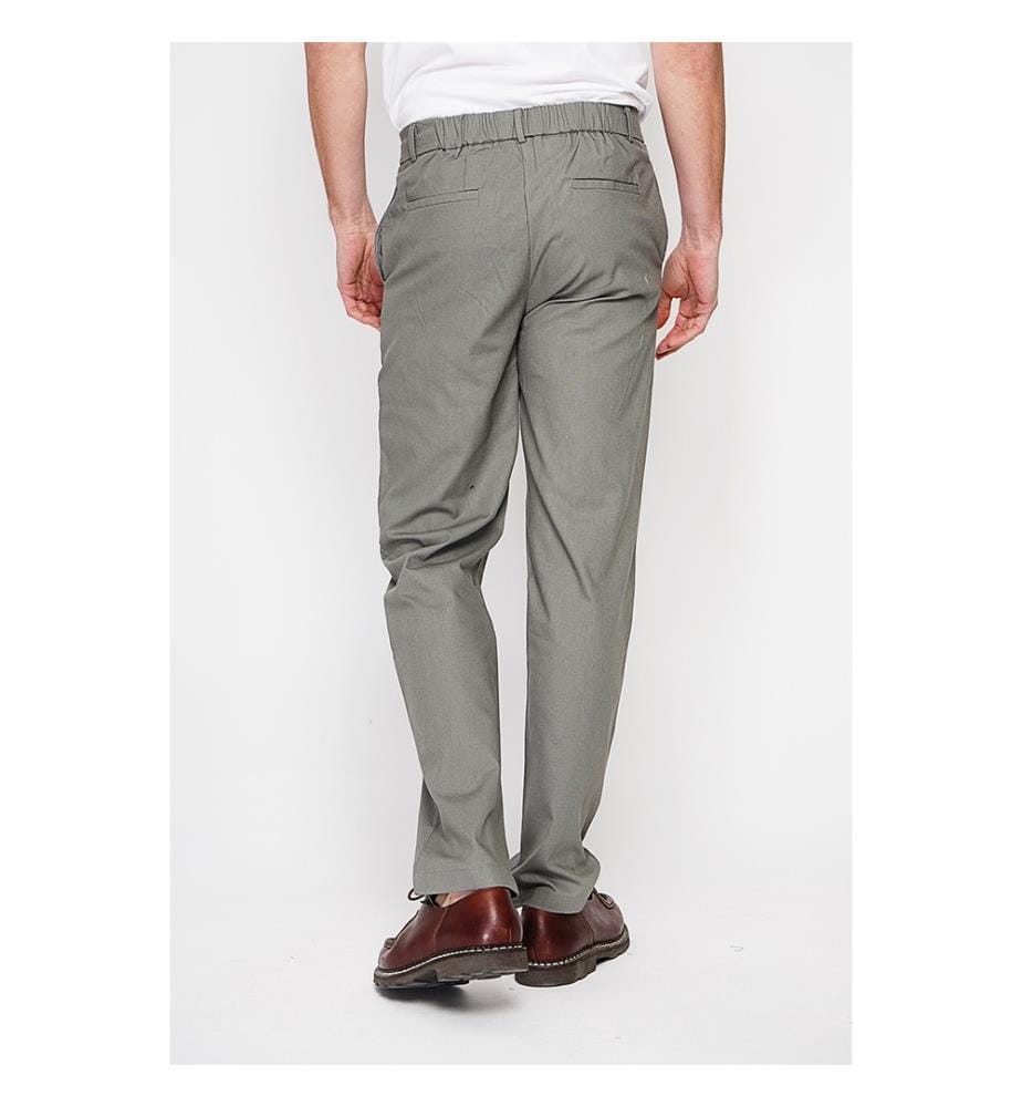Pantalon coupe droite - Kaki