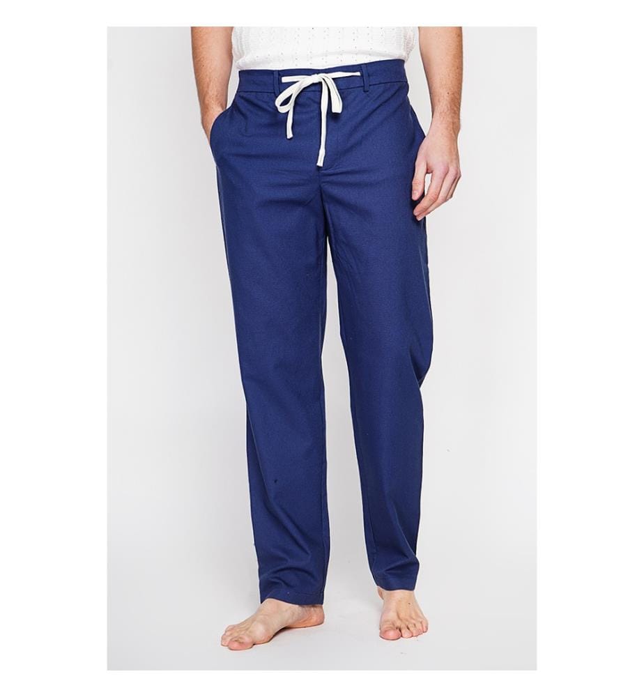 Pantalon coupe droite - Marine