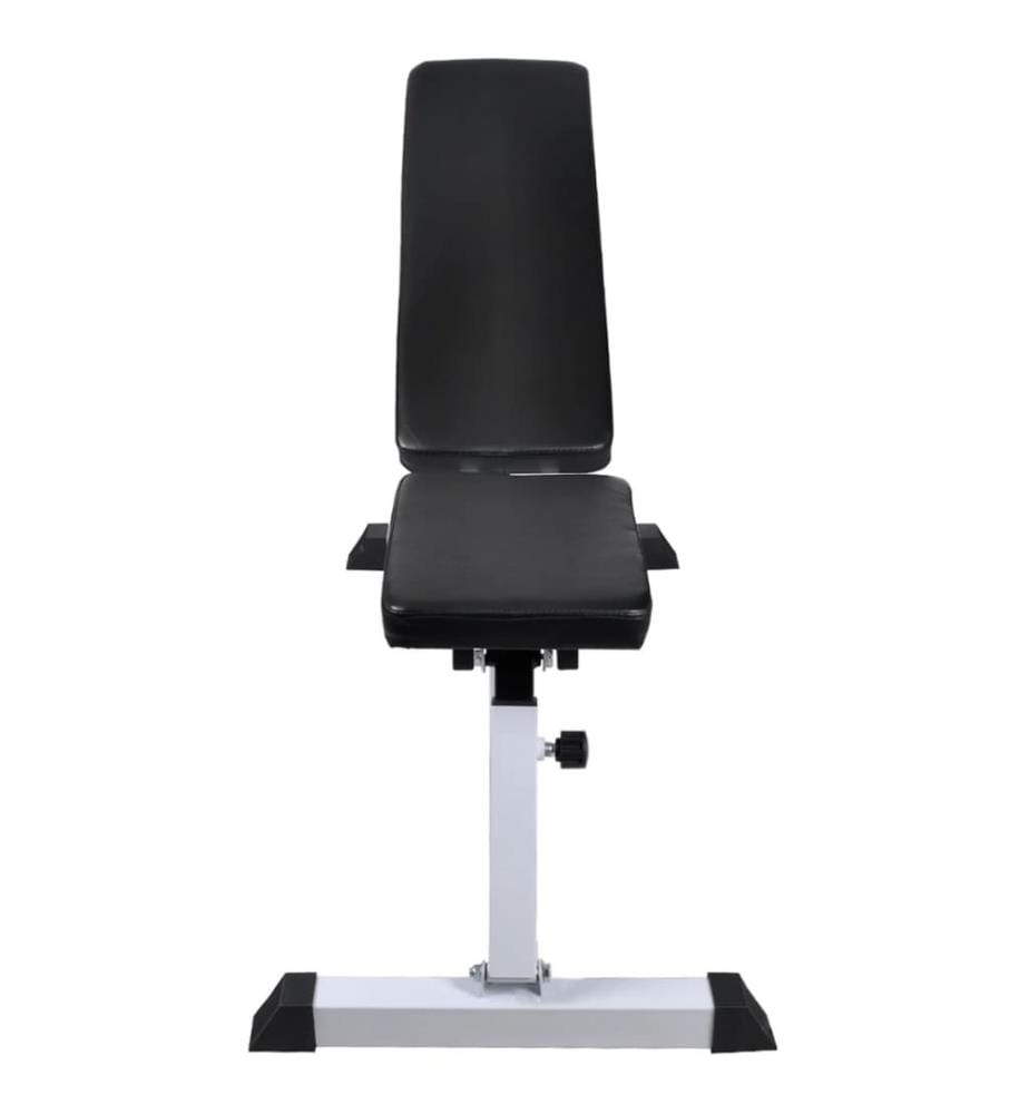 Hantelbank mit Lang- und Kurzhantel-Set 60,5 kg