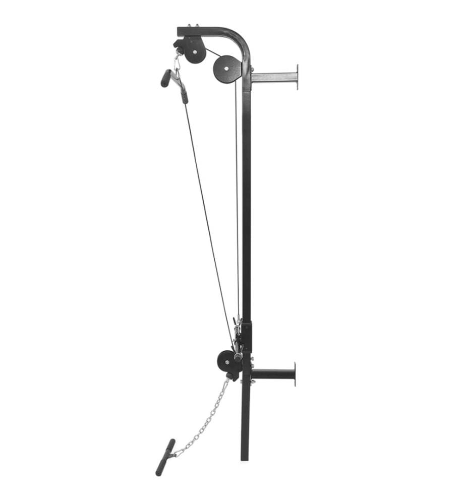 Tour de musculation murale avec jeu d'haltères et poids 30,5 kg