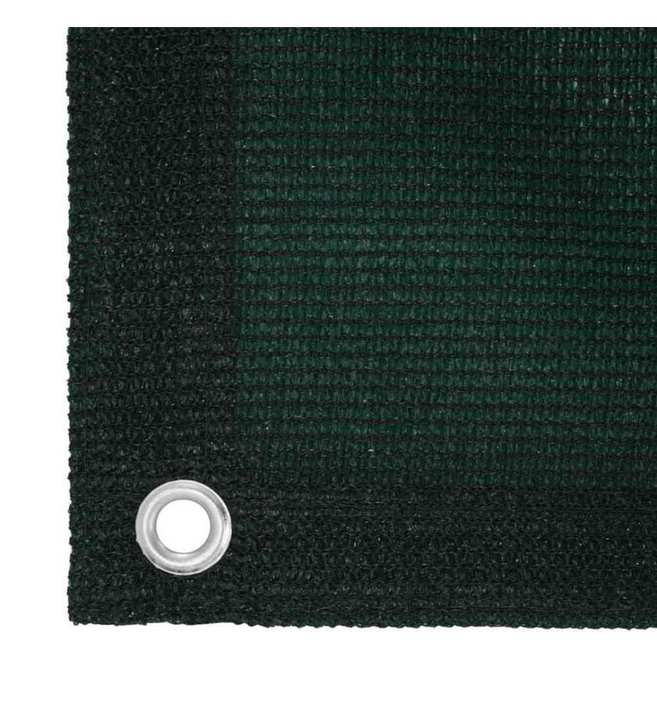 Zeltteppich 250x550 cm Dunkelgrün HDPE