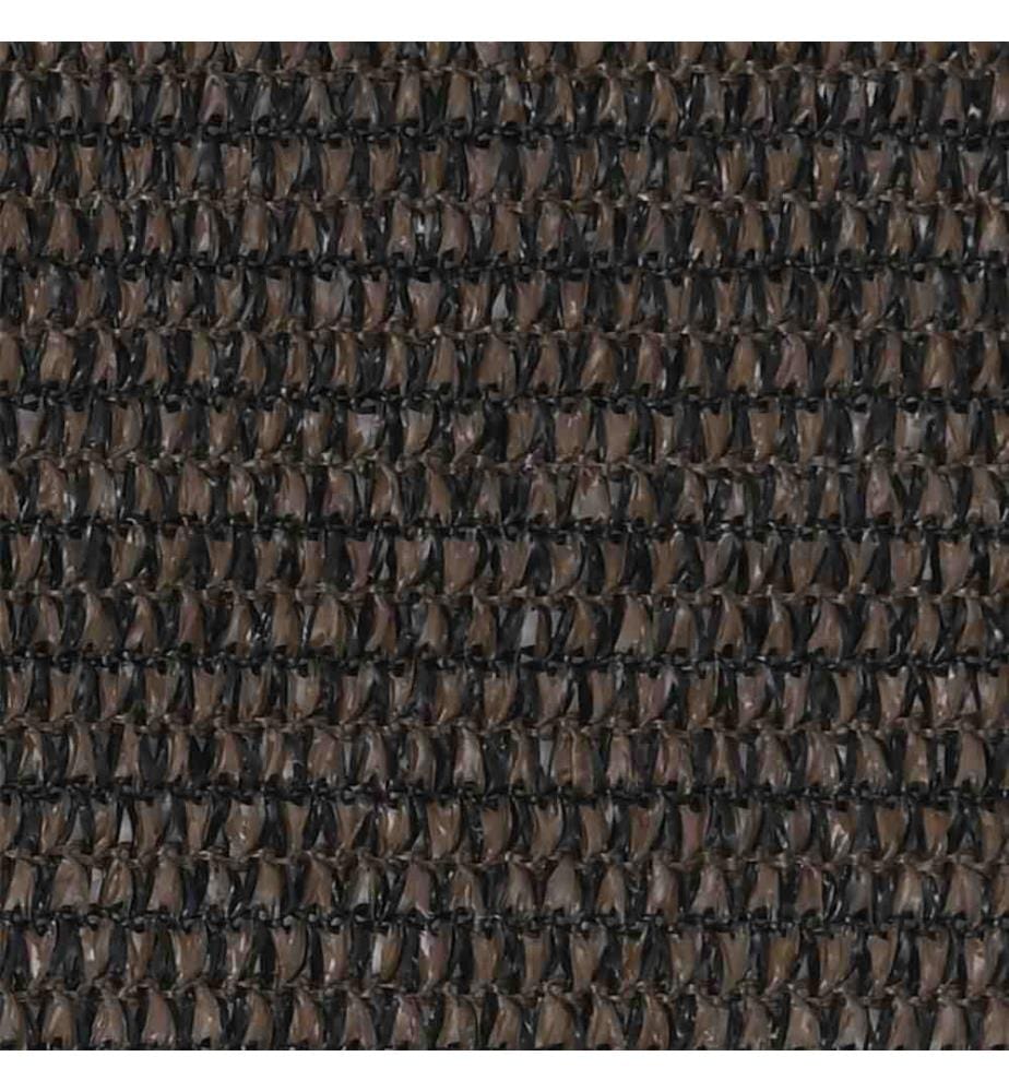 Zeltteppich 250x400 cm Braun