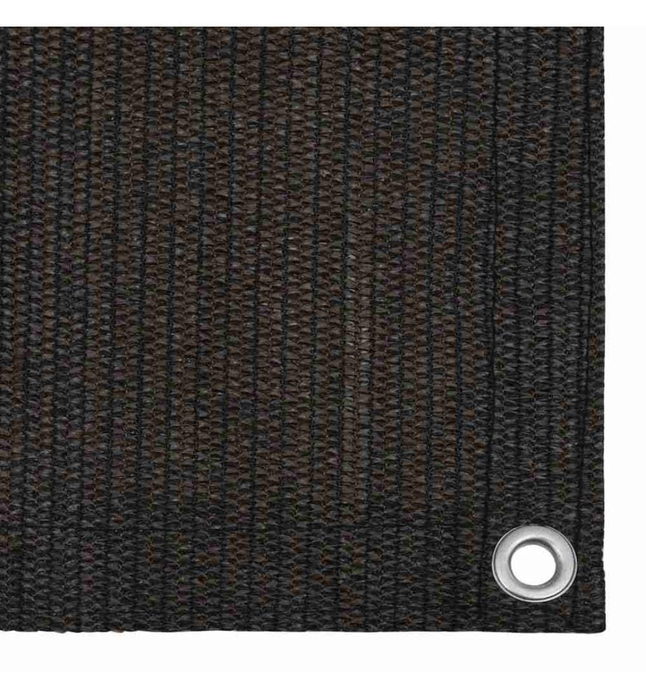 Zeltteppich 250x550 cm Braun