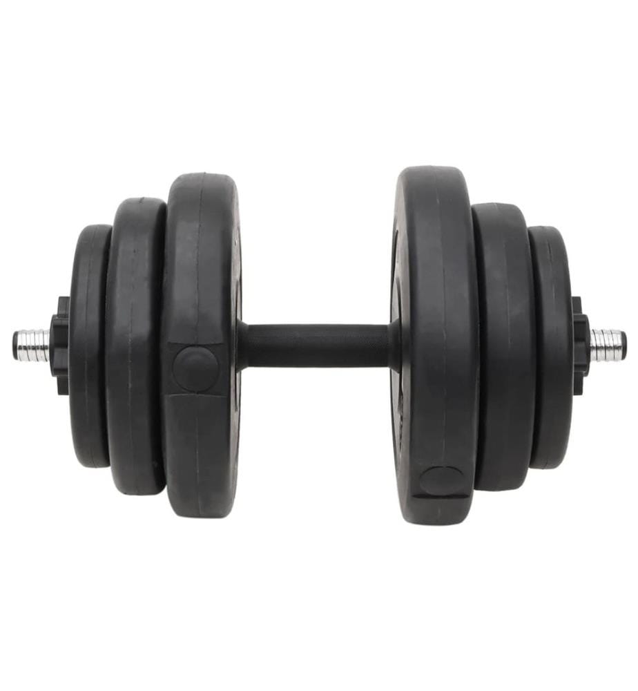 Langhantel und Kurzhantel mit Gewichten 60 kg