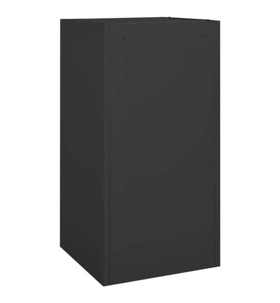 Armoire à selles Anthracite 53x53x105 cm Acier