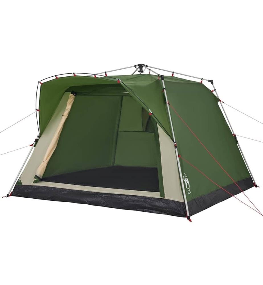 Campingzelt 4 Personen Grün Quick Release