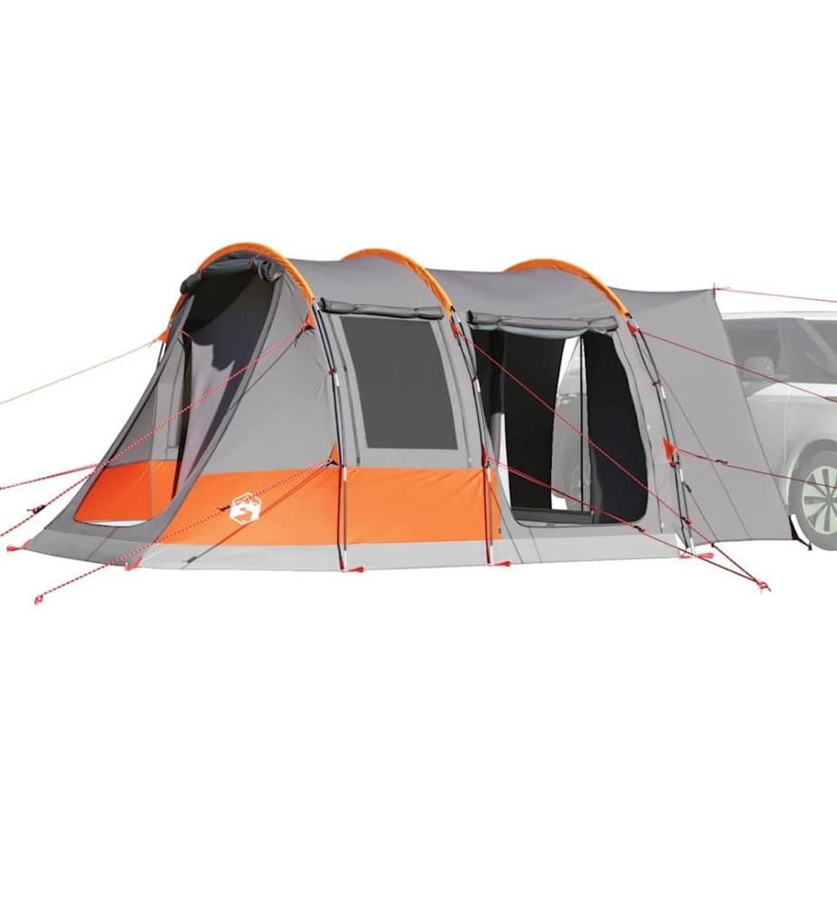 Tente de voiture 2 personnes gris et orange imperméable
