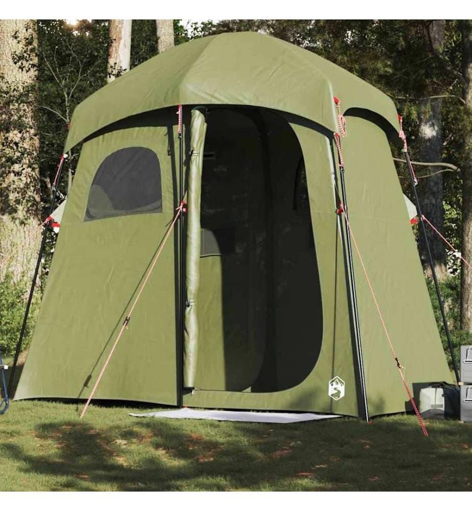 Tente de douche 2 personnes vert olive imperméable
