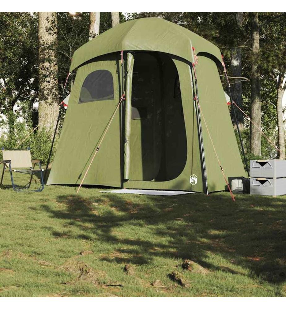 Tente de douche 2 personnes vert olive imperméable