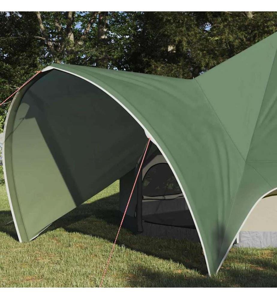 Tente Teepee 3 personnes Vert et gris 312 x 312 x 197 cm