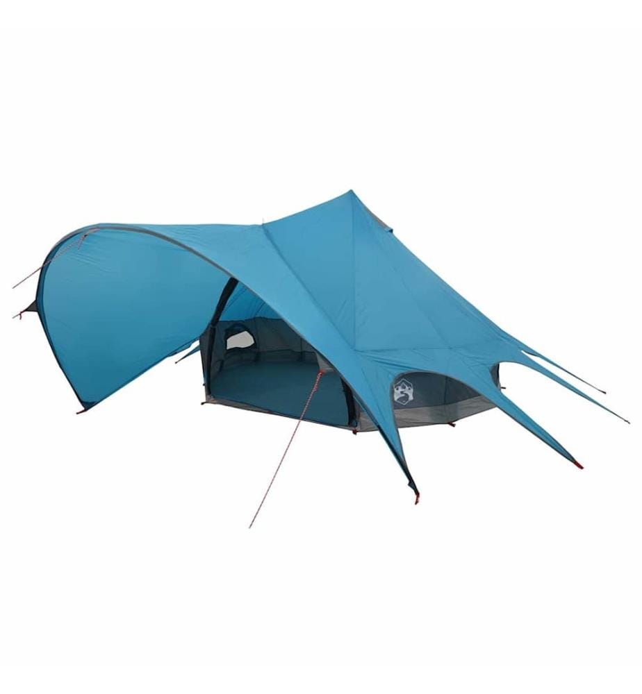 Tente Teepee 3 personnes Bleu et gris 312 x 312 x 197 cm