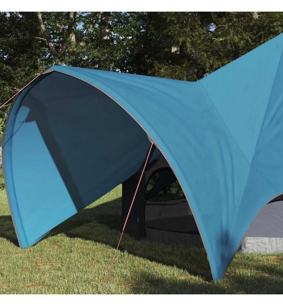 Tente Teepee 3 personnes Bleu et gris 312 x 312 x 197 cm