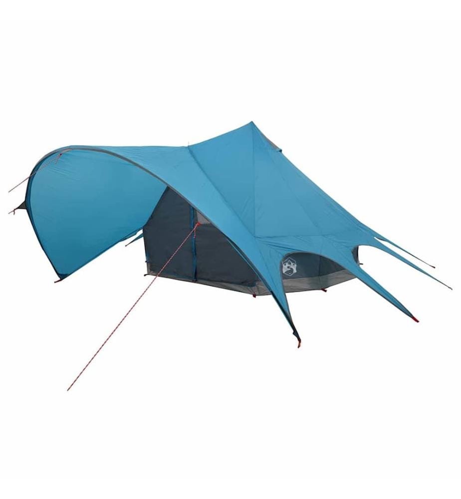 Tente Teepee 3 personnes Bleu et gris 312 x 312 x 197 cm