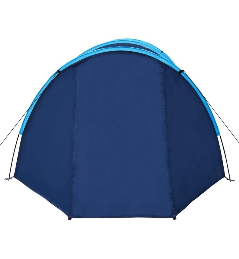 Campingzelt 4 Personen Marineblau / Hellblau
