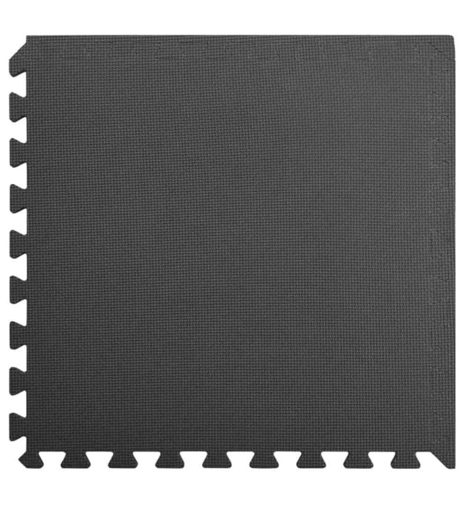 Tapis de sol 24 pcs 8,64? Mousse EVA Noir