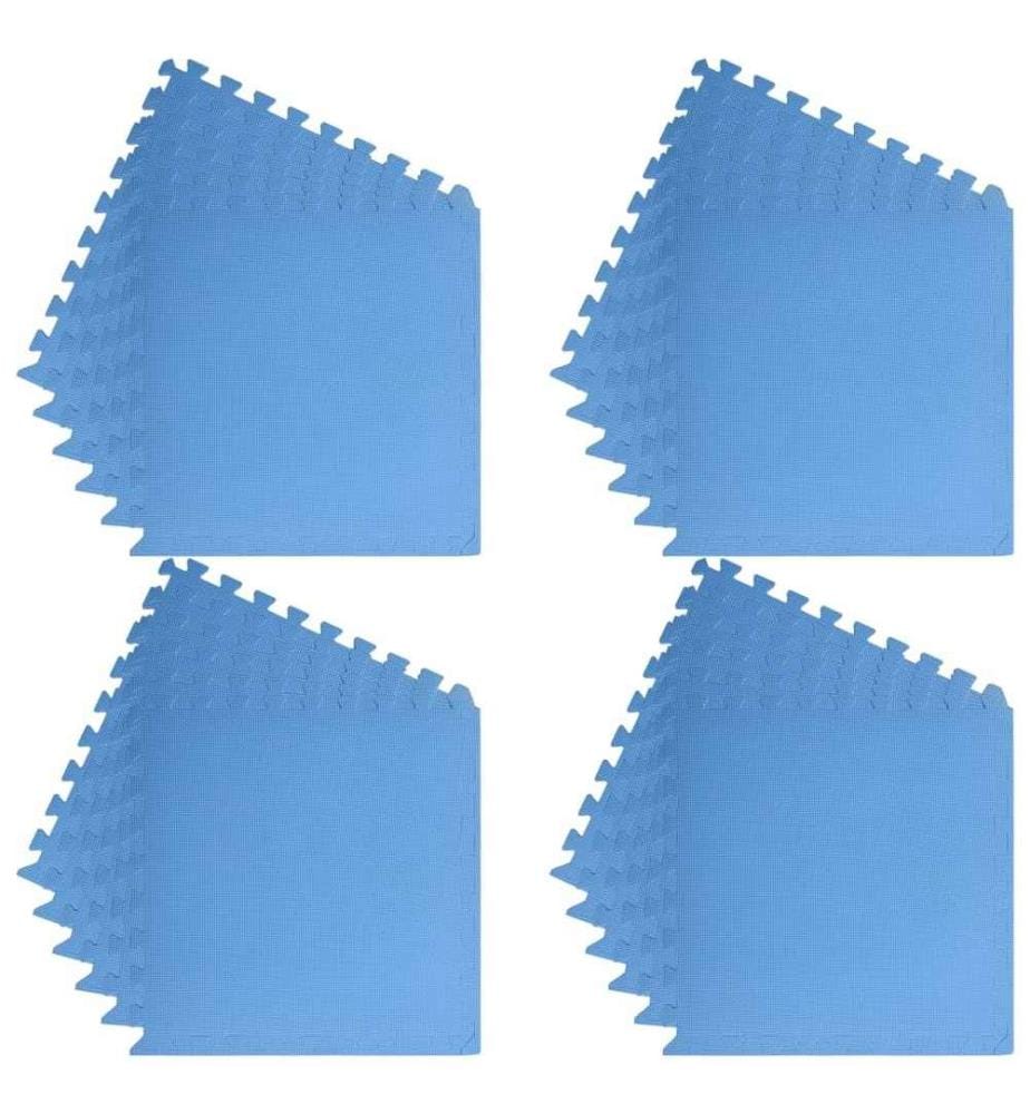 Tapis de sol 24 pcs 8,64? Mousse EVA Bleu