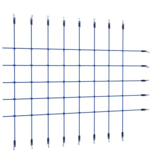 Kletternetz 200x150 cm Blau