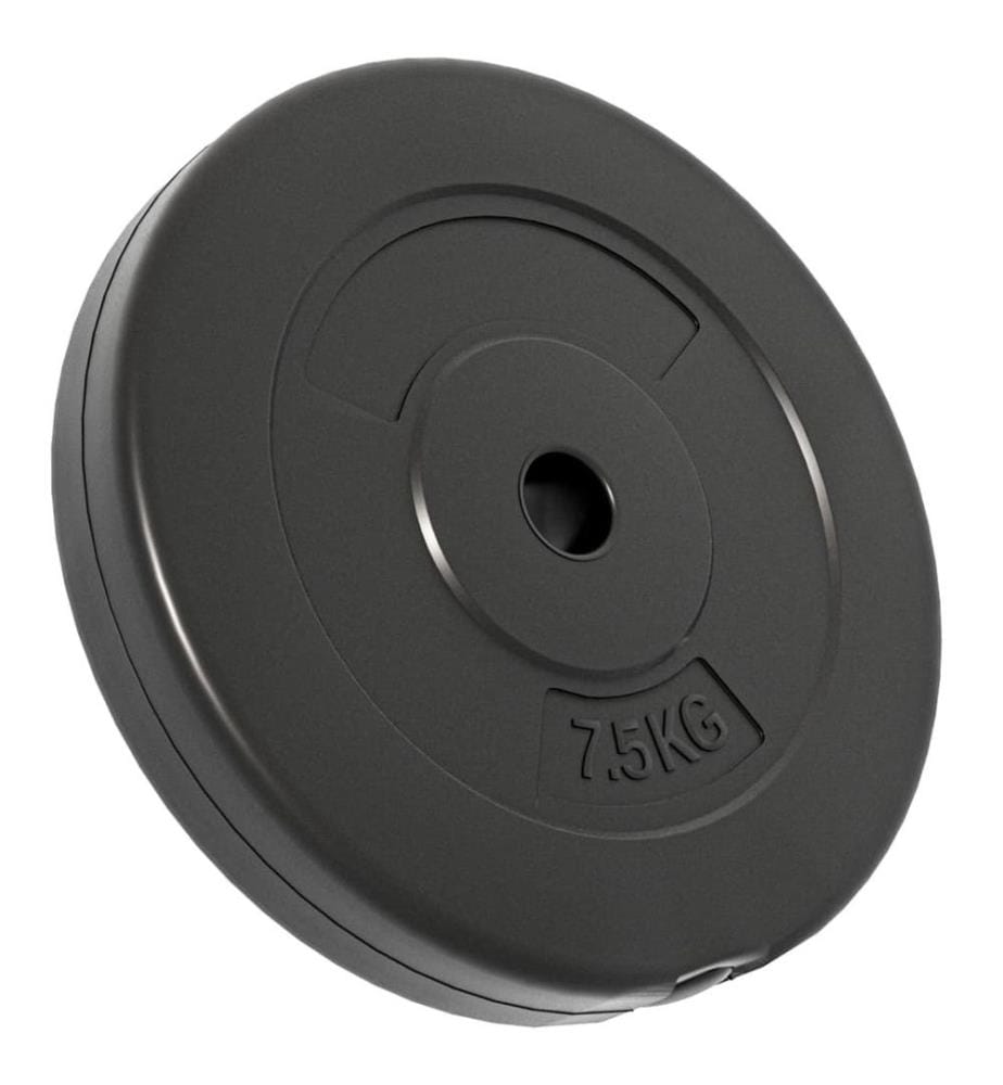 Plaques de poids 6 pcs 30 kg Béton
