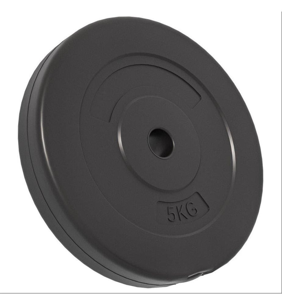 Plaques de poids 6 pcs 30 kg Béton