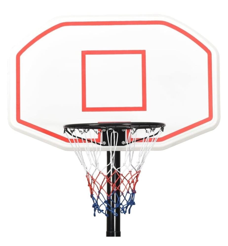Basketballständer Weiss 258-363 cm Polyethylen